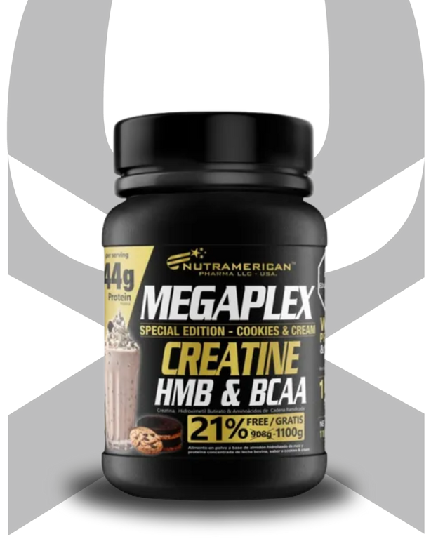 MEGAPLEX Creatine HMB & BCAA – Special Edition Cookies & Cream